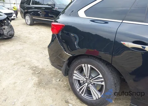 2017 Acura Mdx z USA, uszkodzony, nr VIN 5FRYD3H35HB000594